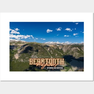 Beartooth Highway Wyoming and Montana Posters and Art